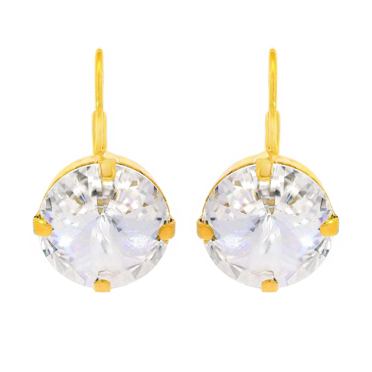 Caitlin Round Earrings by Tova