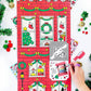 Hello Kitty And Friends Christmas Sticker Advent