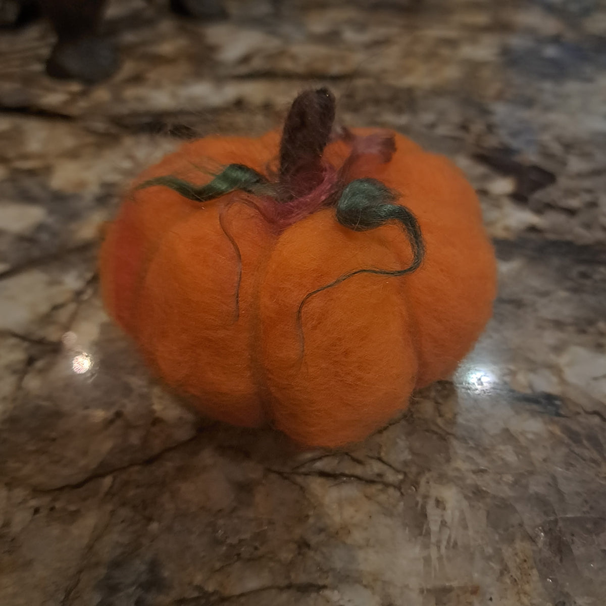 Needle Felted Pumpkin Workshop with Dianne