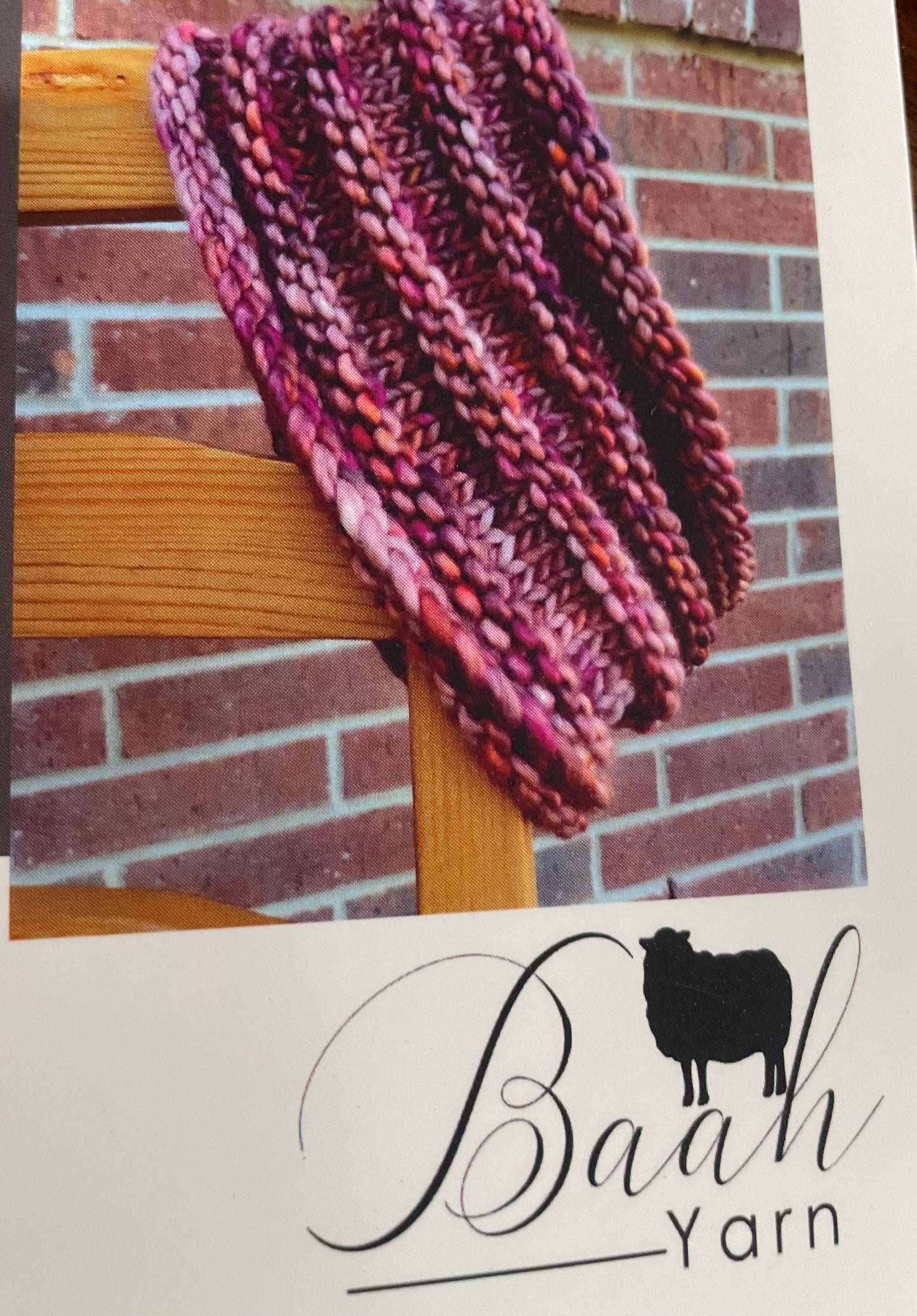 Baah Sequoia Free Pattern with Purchase (while supply last)