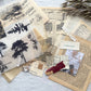 Collage Prompt Kit, Mixed Media Art Kits, Trees