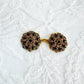 Purples & Gold Cinch Clip, Gilded Sweater Clasp KardiKlip