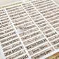 Travel Basic Stickers