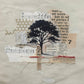 Collage Prompt Kit, Mixed Media Art Kits, Trees