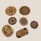 Vintage Faux-Wax Stickers
