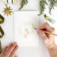 Wreaths Paintable Watercolor Notecard Set by Emily Lex