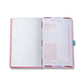 Sheaffer Emily in Paris Medium Notebook 90 GSM Ink Friendly Paper with Embossed Eiffel Tower - Pink