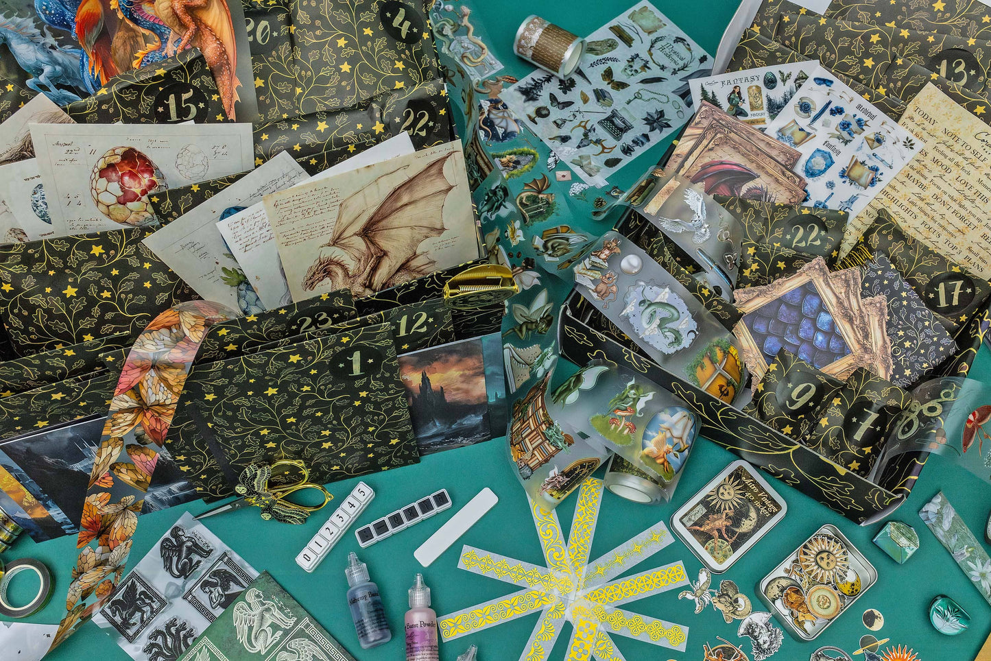 Vintage Craft Advent Calendars - Taking Pre-orders now. By CoraCrea
