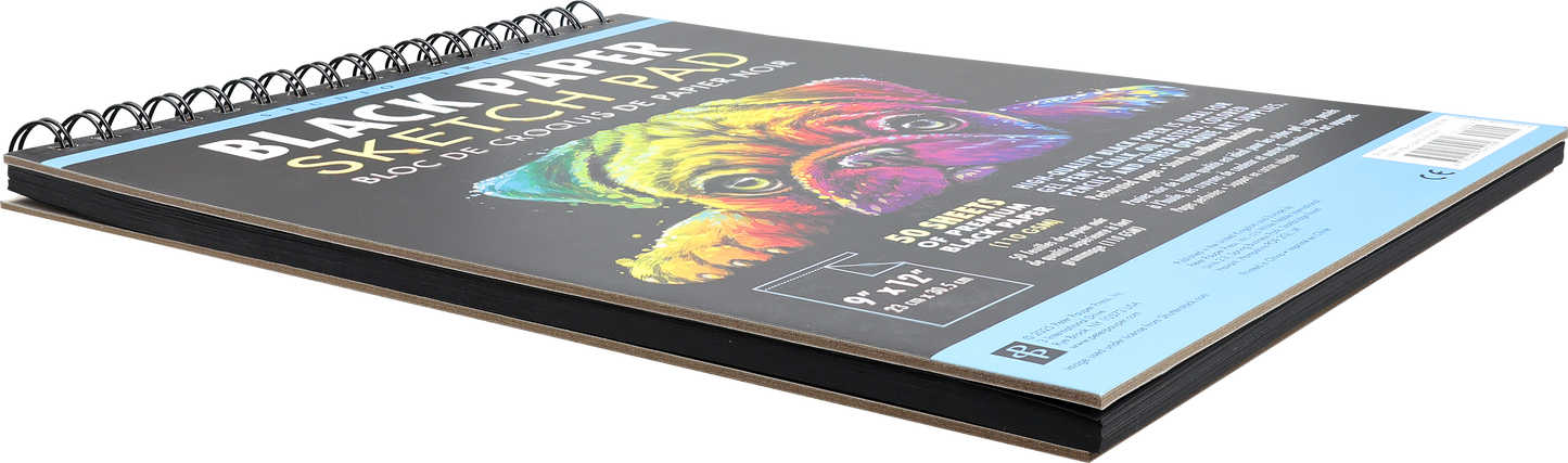 Studio Series Black Paper Sketch Pad