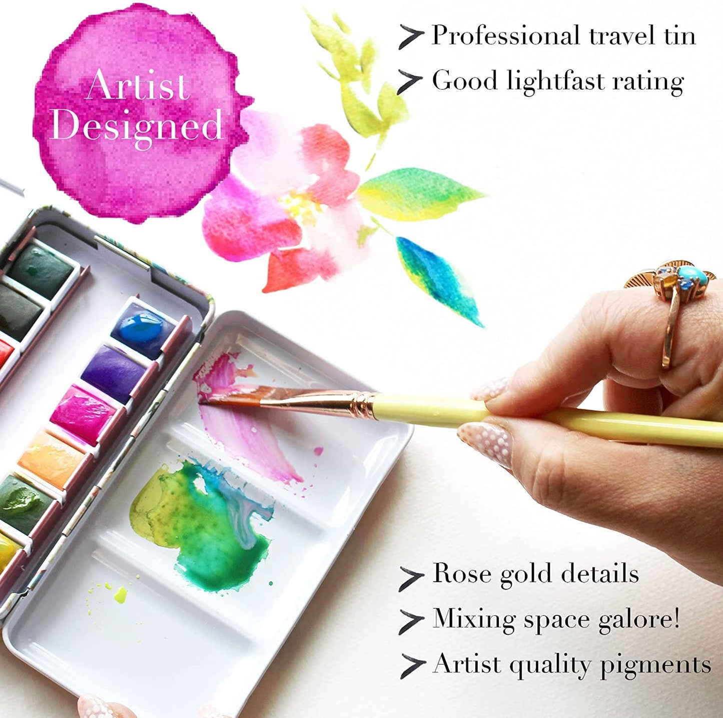 The Making Art for Joy's Sake Watercolor Palette