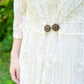 Purples & Gold Cinch Clip, Gilded Sweater Clasp KardiKlip