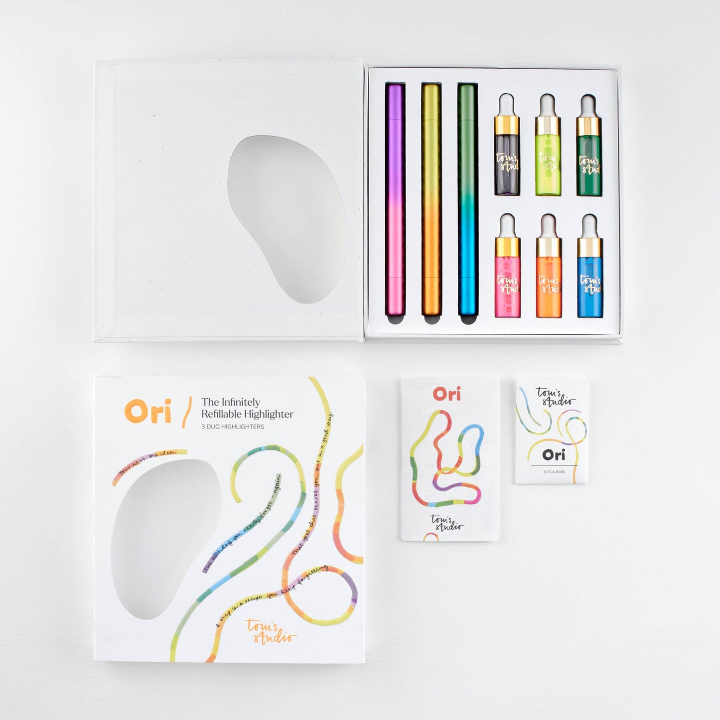 Ori Highlighter Set (3 Pen)