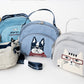 Kusuguru Japan Small Round Embroidered Character Bag