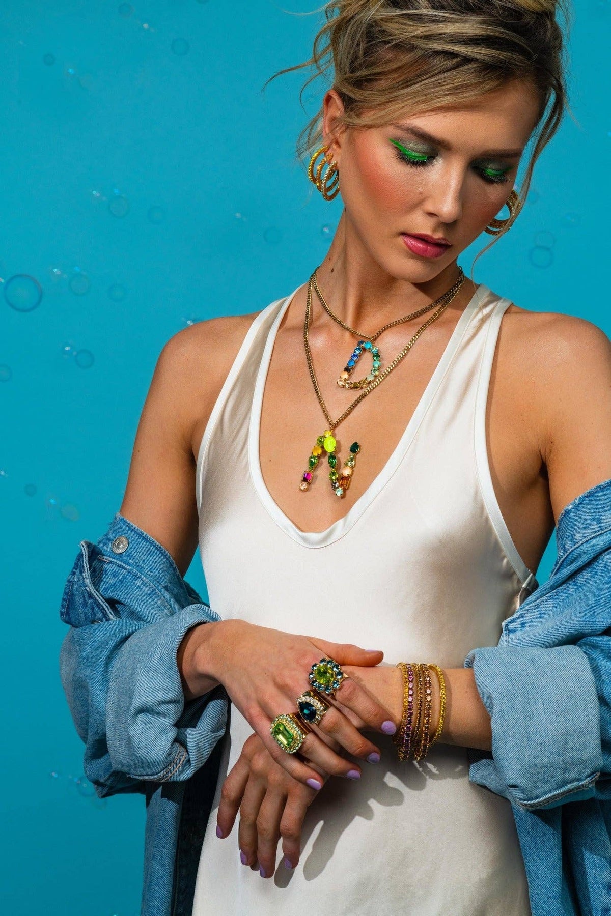 Slim Hoop Earrings by Tova