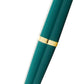 Bailey Light™ Polished Green Resin and Gold Tone Fine Nib Fountain Pen