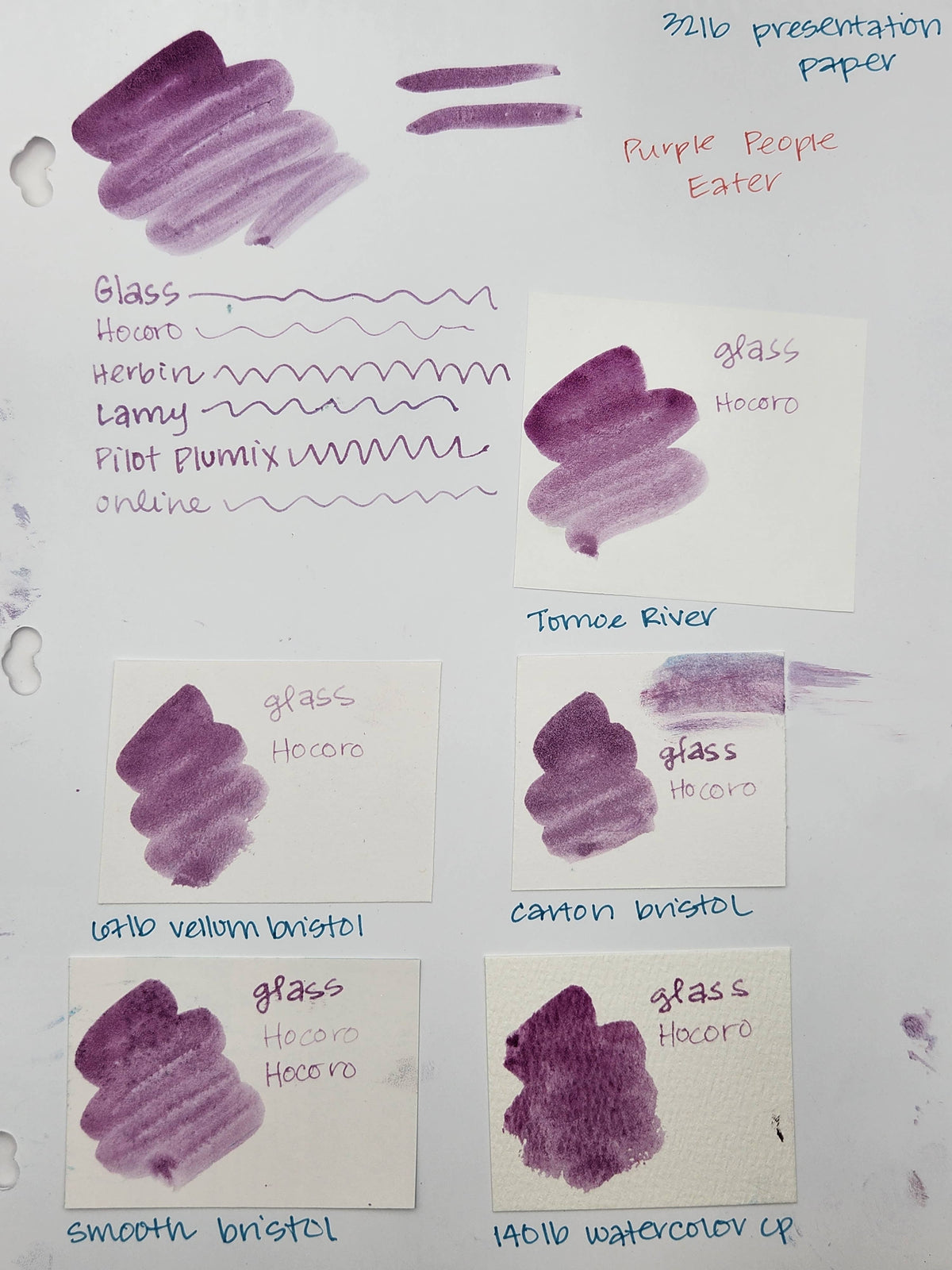 Fountain Pen Ink - Purple People Eater