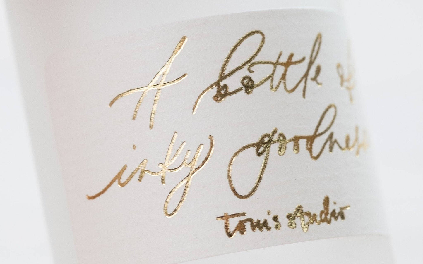 White Calligraphy Ink