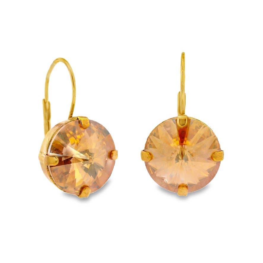 Caitlin Round Earrings by Tova