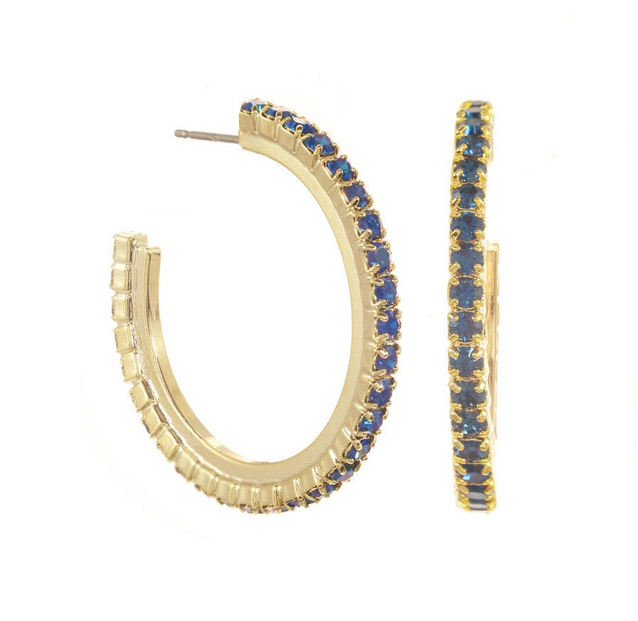 Slim Hoop Earrings by Tova