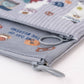 Kusuguru Japan Cat Card Holder Coin Purse Pouch