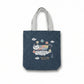 Kusuguru Japan 'Matilda-san' Canvas Everyday Tote Bag