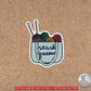 Stash Queen Yarn Vinyl Sticker - Knitting Knit Fiber Wool