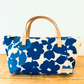 NEW Satchel in Blue Anita Pattern