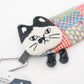 Kusuguru Japan Cat Multi-Pouch with Carabiner