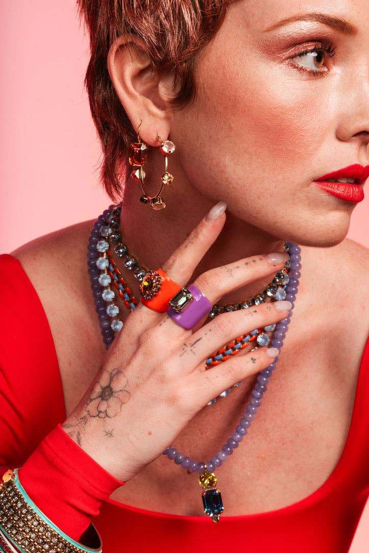 Adele Earrings in Candy Crush