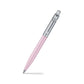 Sheaffer Gift Set ft. Emily in Paris Sentinel 321 Pink Matte Finish Ballpoint Pen with Chrome Trims and Full-Grain Leather Credit Card Holder