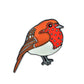 Stitched Birdie Robin - Enamel Pin by Emma Ball LTD.