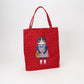 Kusuguru "Honey Bean Princes" Jacquard Tote Premium Chenille