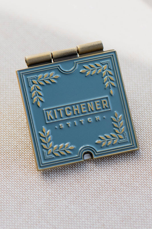 Kitchener stitch pin