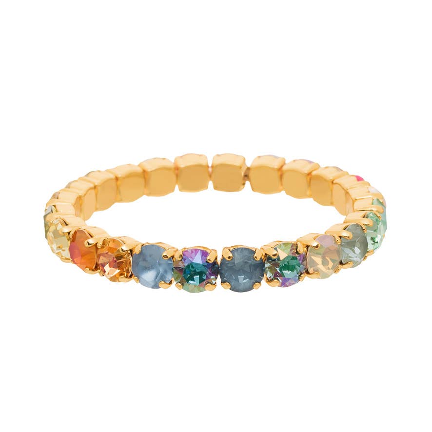 Oakland Stretch Bracelet in Fairy Dust Mix by Tova