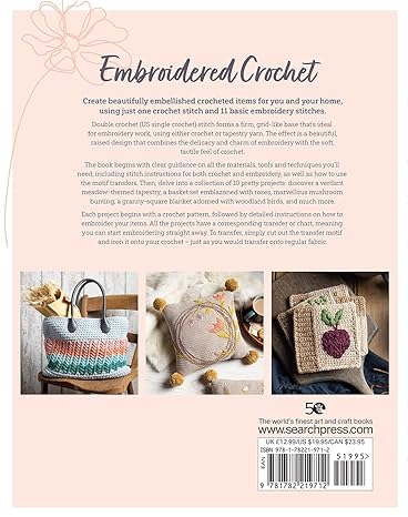 Embroidered Crochet