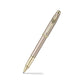 Sheaffer 100 Emily in Paris 9377 Champagne Gold Rollerball Pen with Champagne Gold Trims and Bow-Shaped Clip Emblem