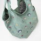 Kusuguru Japan Embroidered Climbing Cat Canvas Tote