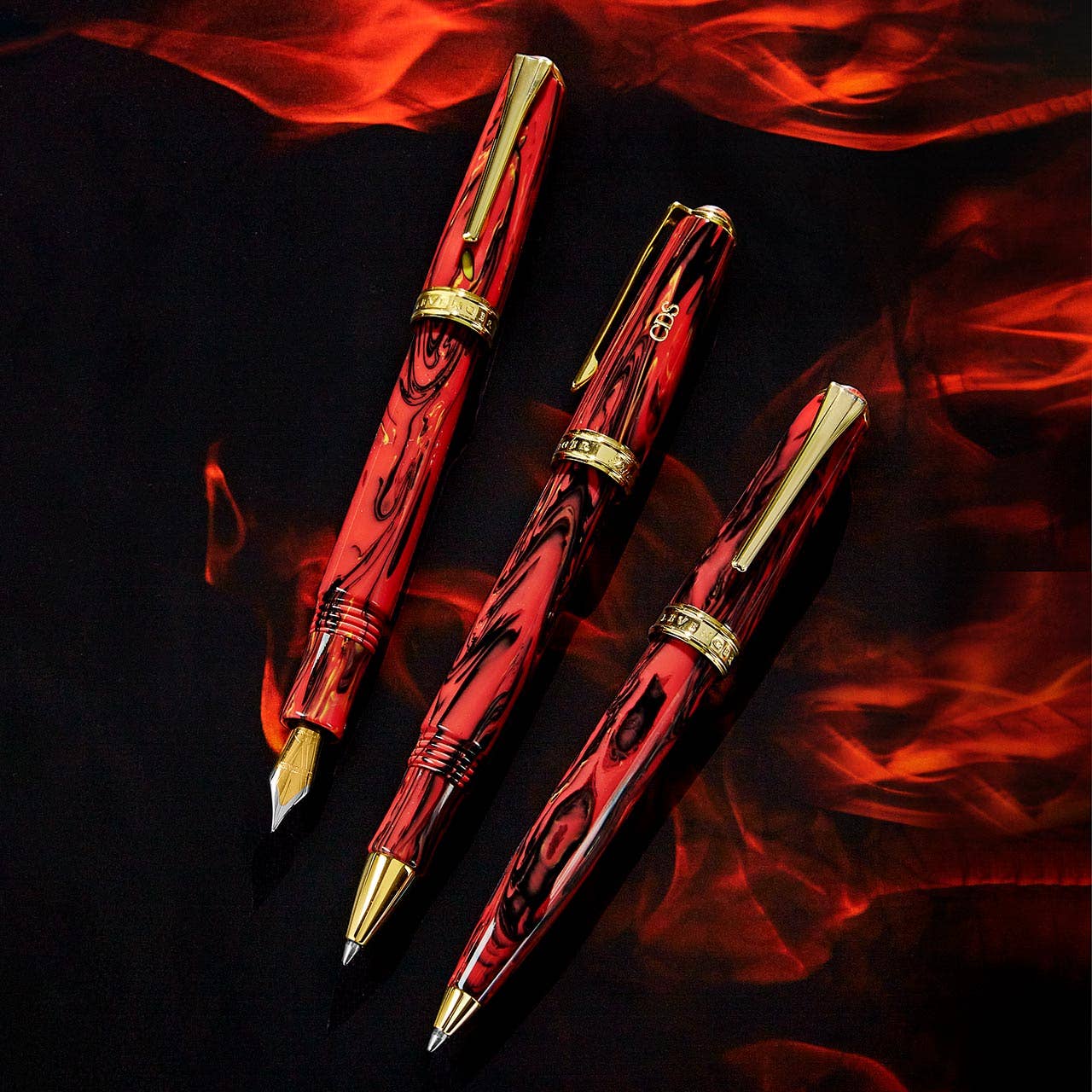 True Writer Classic Elements Fire Fountain Pen