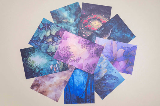 Enchanted Backgrounds Paper Set