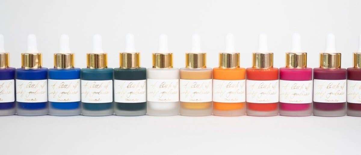 White Calligraphy Ink