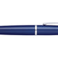 ATX® Translucent Blue Lacquer Stainless Steel Medium Nib Fountain Pen