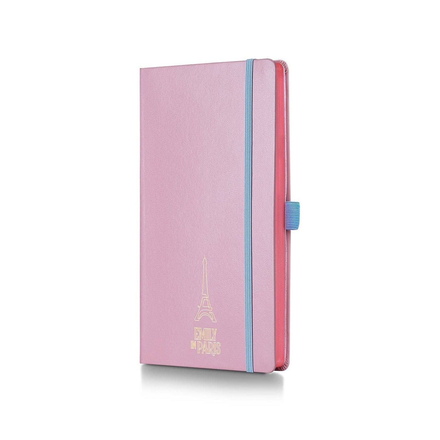Sheaffer Emily in Paris Medium Notebook 90 GSM Ink Friendly Paper with Embossed Eiffel Tower - Pink
