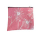 Coral Pink Zippered Pouch