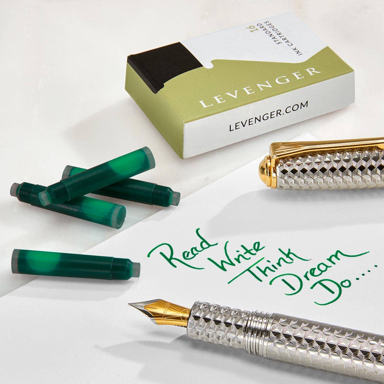 Levenger Ink Cartridges (set of 16)