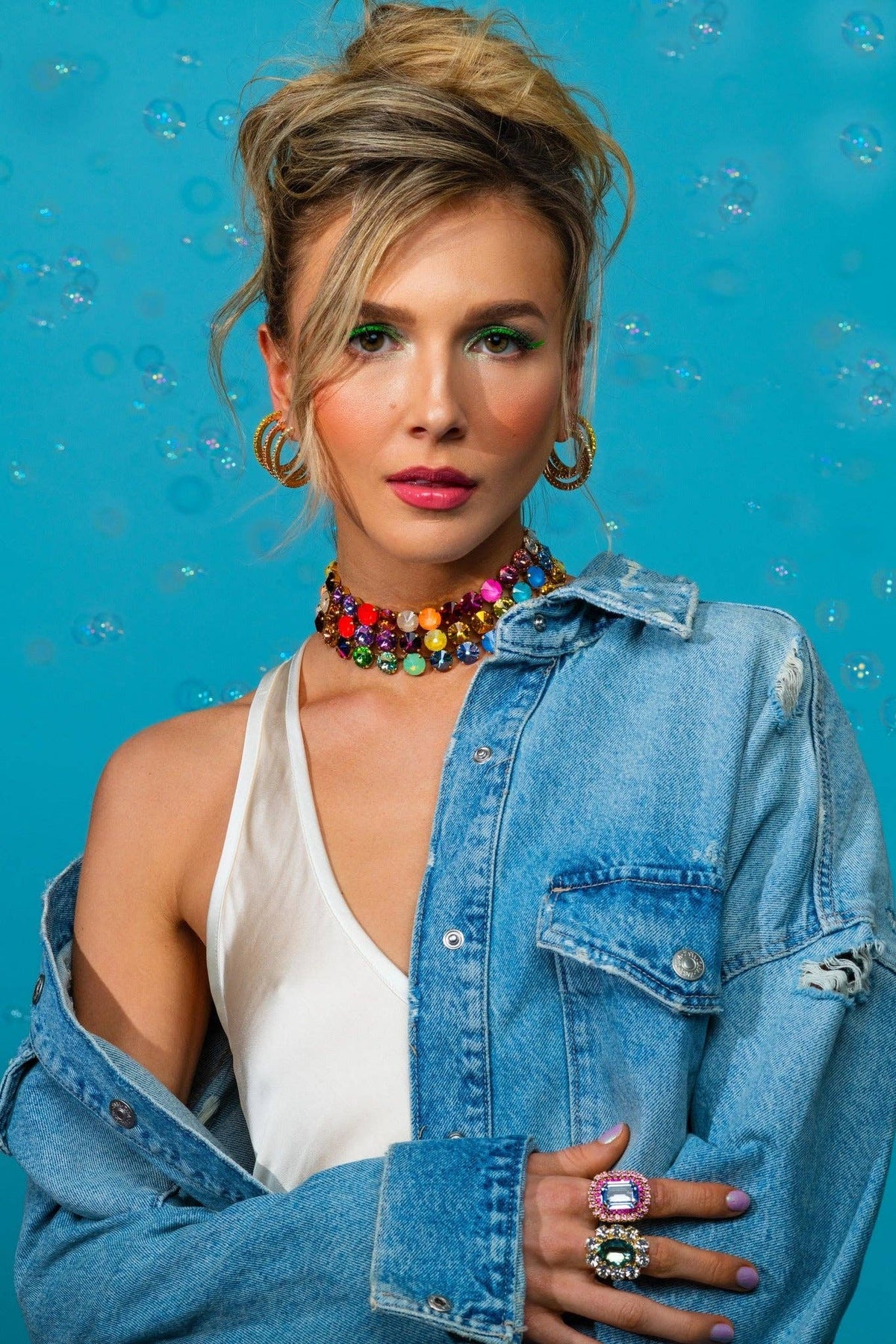 Slim Hoop Earrings by Tova