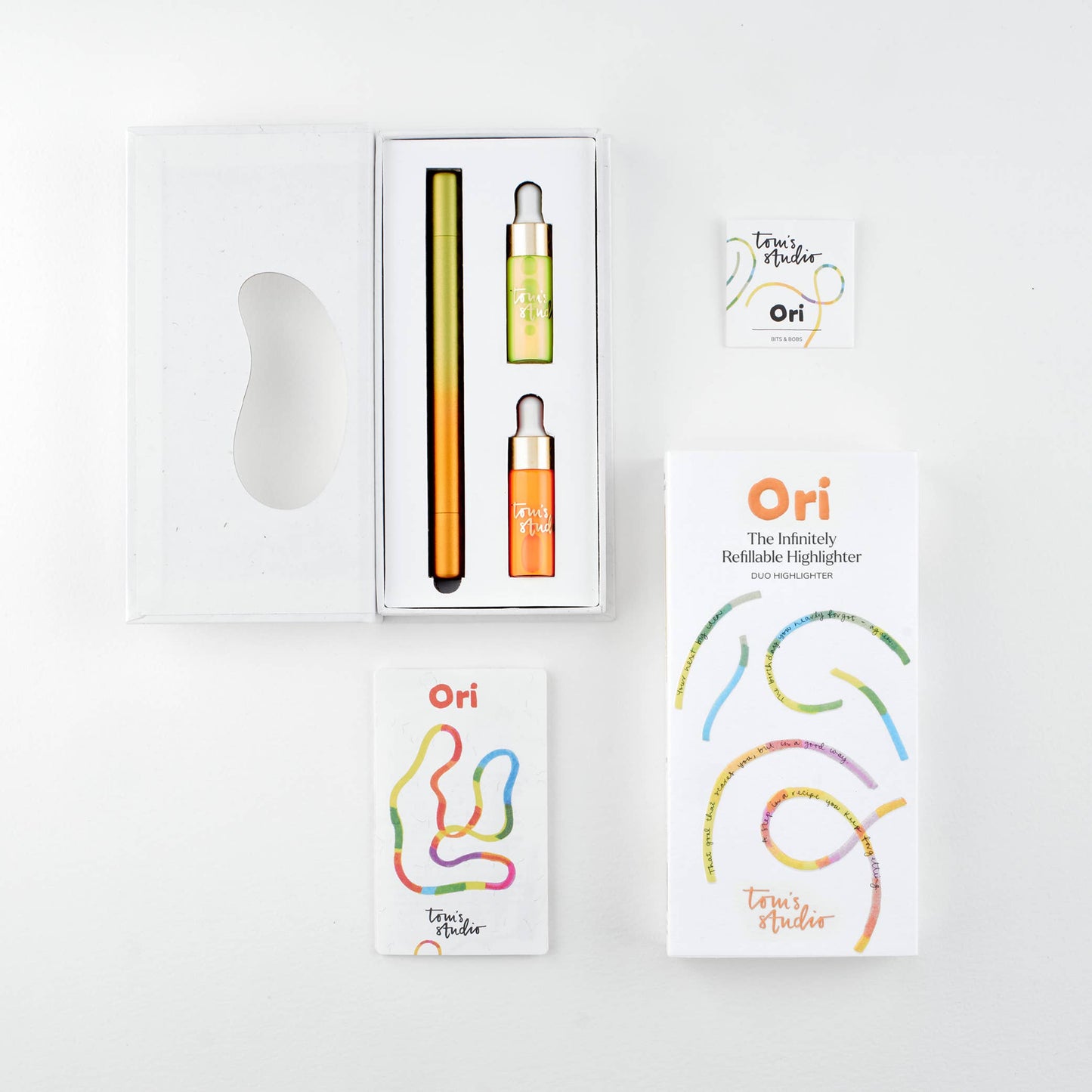 Ori – the infinitely refillable highlighter by Tom's Studio