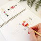 Nutcracker watercolor workbook by Emily Lux