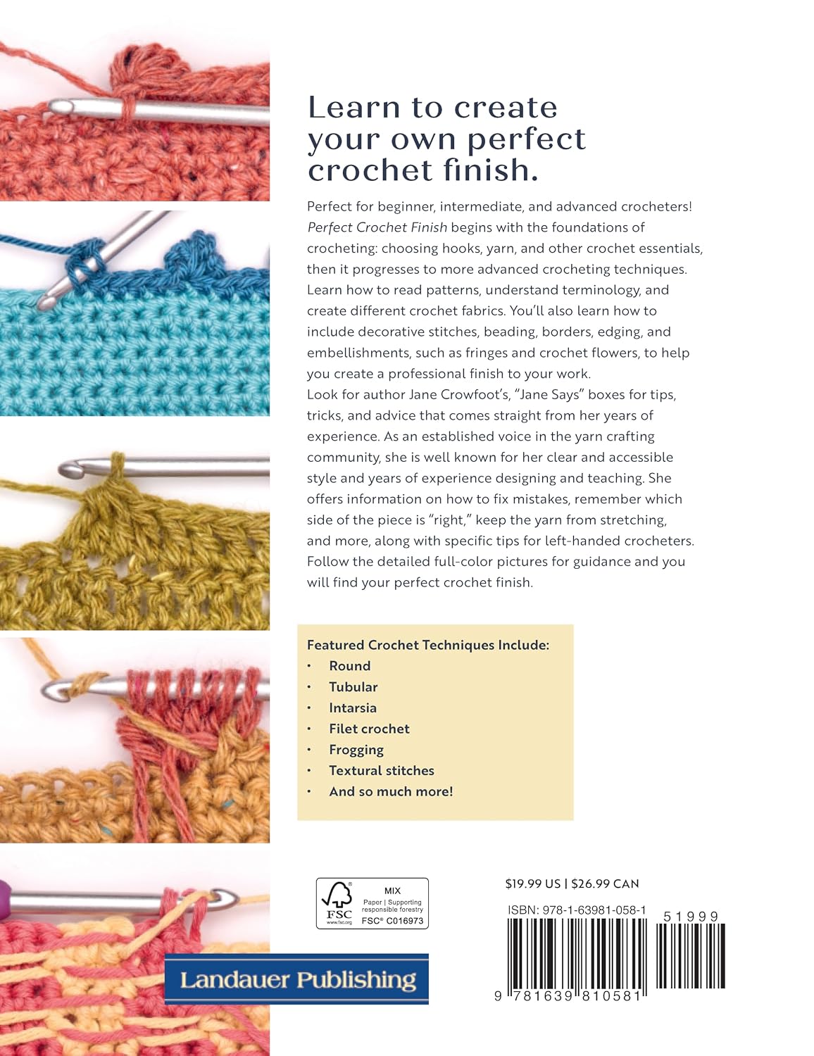 Perfect Crochet Finish: Tips and Techniques from Reading a Pattern to Weaving in Ends and Everything in Between