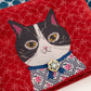 Kusuguru Japan "Honey Bean Princess" Jacquard Pouch