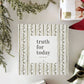 Advent truth for today bible verse cards by Emily Lux